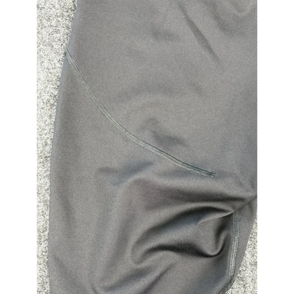 Gymshark Mens Black Graphic Print Cropped Leggings GLLG4165-BK SS20-184 Medium